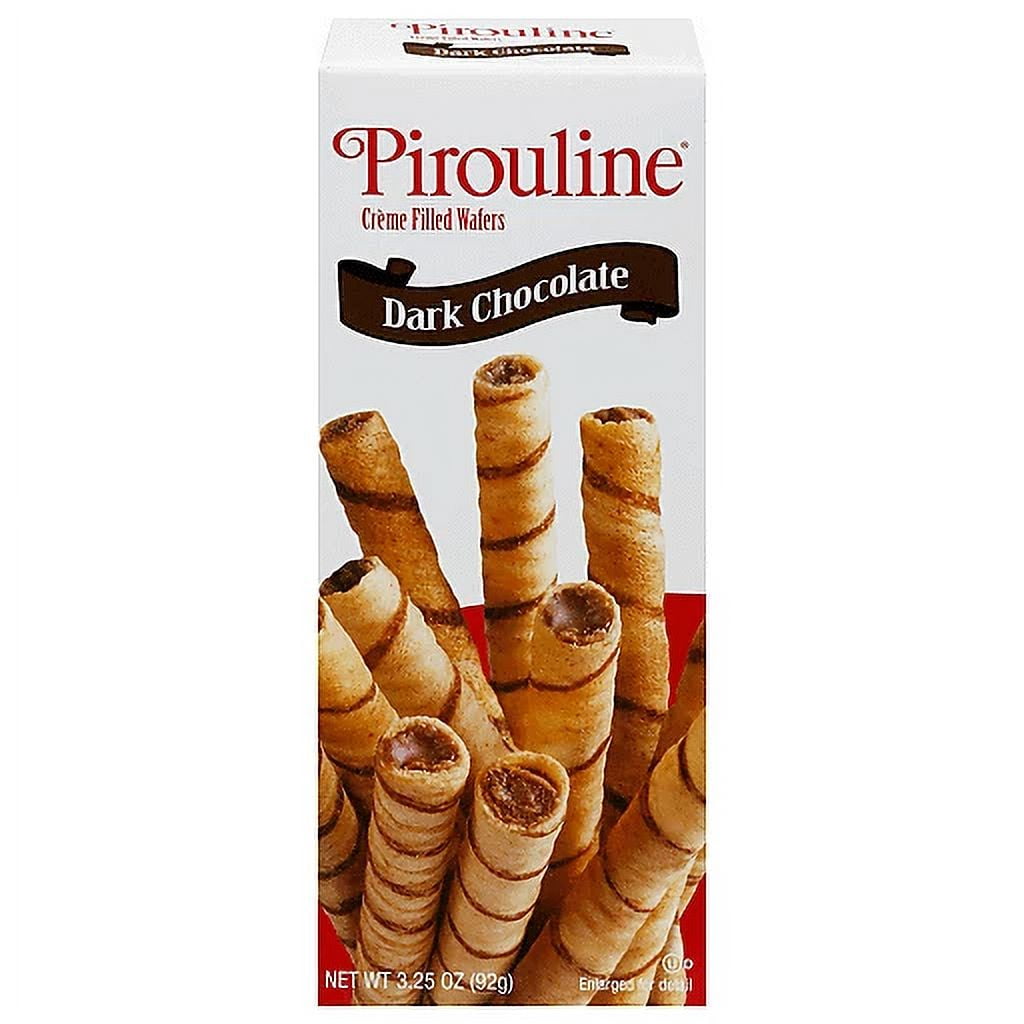 Pirouline Dark Chocolate Creme Filled Wafers - 3.25 oz. Box